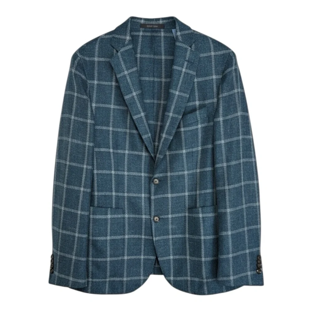 SOLD Pal Zileri Wool Silk Linen Blazer Sport Coat IT 50 = US 40 Made in Italy - Picture 2 of 11